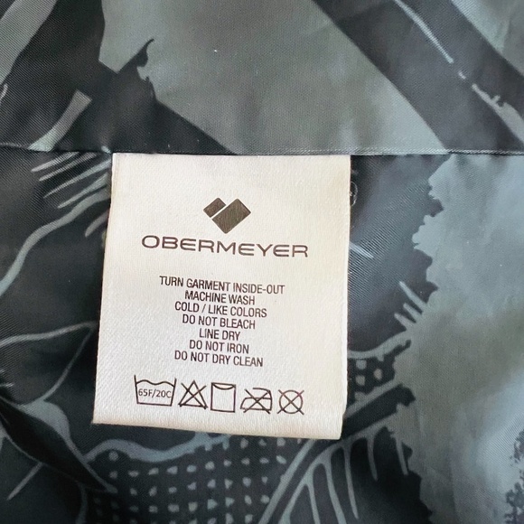 Obermeyer Kids Boys The Heritage Collection Black Jacket with Hood Small - Picture 9 of 12